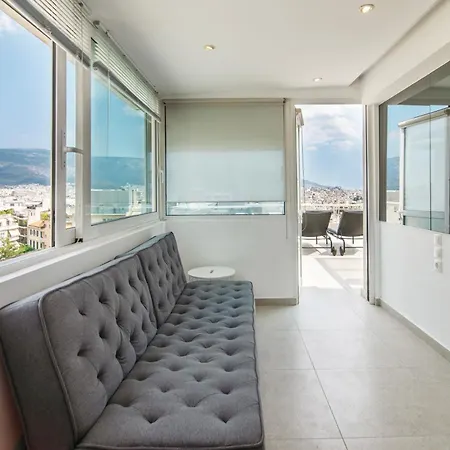 Kolonaki Square Parthenon τerrace Appartement Athènes
